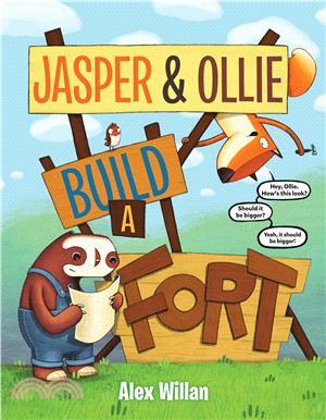 Jasper & Ollie build a fort ...