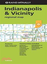 Rand Mcnally Indianapolis & Vicinity Regional Map