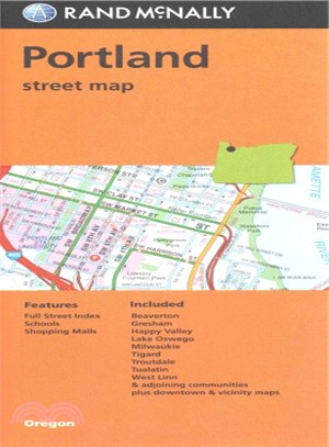 Rand McNally Portland Street Map