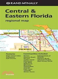 Rand McNally Central & Eastern Florida Regional Map