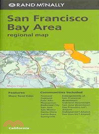Rand Mcnally San Francisco Bay Area ─ Regional Map
