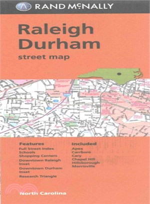 Rand Mcnally Raleigh Durham Street Map