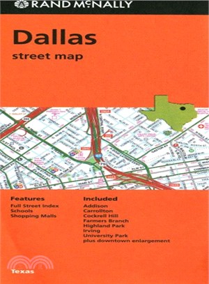 Rand McNally Dallas Street Map