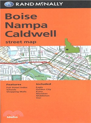 Rand Mcnally Boise/Nampa/caldwell Idaho Street Map