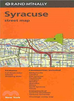 Rand McNally Syracuse Street Map