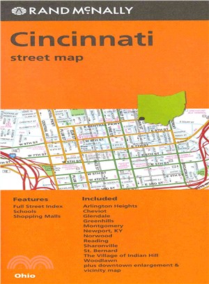 Rand Mcnally Cincinnati, Oh Street Map
