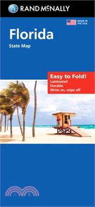 Rand McNally Easy to Fold: Florida State Laminated Map