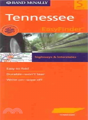 Rand McNally Easy Finder Tennessee ─ Highways And Interstates