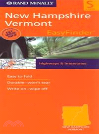 Rand McNally Easyfinder New Hampshire Vermont