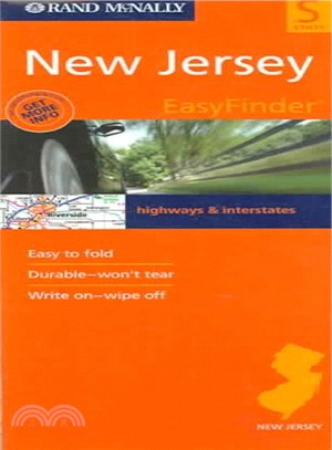 Rand McNally New Jersey ─ Easyfinder