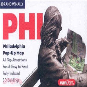 Vandam Philadelphia, Pennsylvania Pop-Up Map