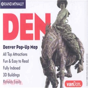 Vandam Denver, Colorado Pop-Up Map