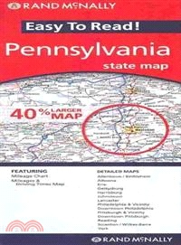 Rand Mcnally Easy to Read! Pennsylvania