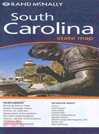 Rand Mcnally South Carolina ─ State Map