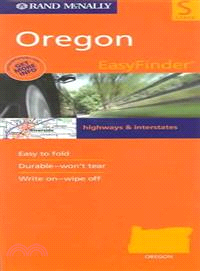 Rand McNally Oregon Easyfinder Map