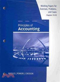 Principles of Accounting Working Papers, Chapters 18-28