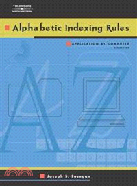 Alphabetic Indexing Rules ─ Application by Computer