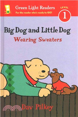 Big Dog and Little Dog Wearing Sweaters