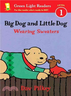 Big Dog and Little Dog Wearing Sweaters