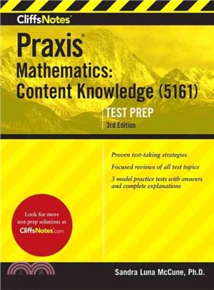 CliffsNotes Praxis Mathematics ─ Content Knowledge (5161)