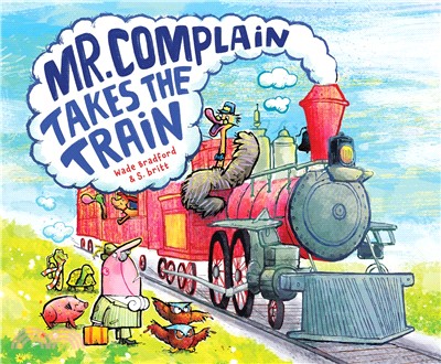 Mr. Complain takes the train /
