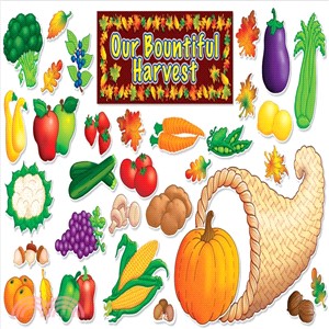 Autumn Harvest Bulletin Board Set ─ Our Bountiful Harvest
