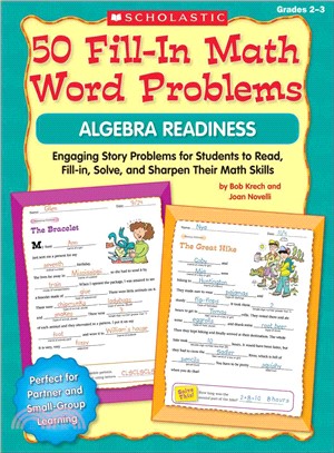 50 Fill-In Math Word Problems ─ Algebra Readiness Grades 2-3