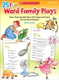 25 Fun Word Family Plays Grades K-2