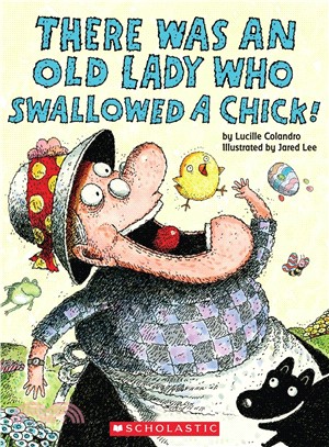 There was an old lady who swallowed a chick! /