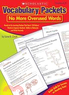 Vocabulary Packets ─ No More Overused Words: Grades 4-8
