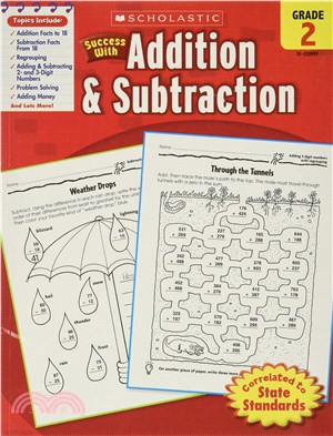 Scholastic Success With Addition & Subtraction, Grade 2