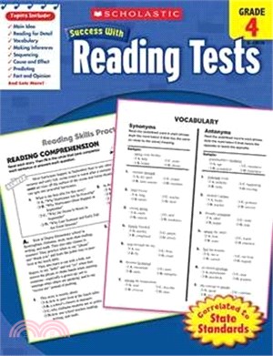 Scholastic Success With Reading Tests, Grade 4