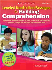 Leveled Nonfiction Passages for Building Comprehension ─ Grades 4-6