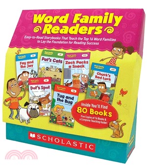Word Family Readers ─ Grades K-2: Easy-to-Read Storybooks That Teach the Top 16 Word Families to Lay the Foundation for Reading Success