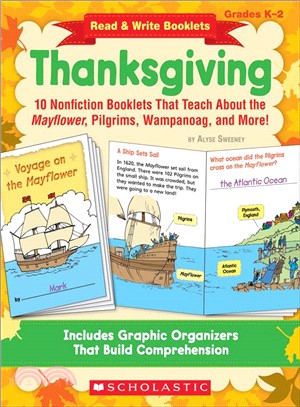 Read & Write Booklets Thanksgiving Grades K-2