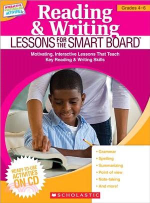 Reading & Writing Lessons for the Smart Board, Grades 4-6