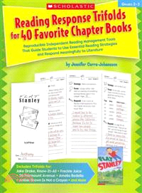 Reading Response Trifolds for 40 Favorite Chapter Books, Grades 2-3