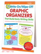 12 Write-On/ Wipe-Off Graphic Organizers for Writing