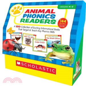 Animal Phonics Readers, Grades K-2 ─ A Big Collection of Exciting Informational Books That Target & Teach Key Phonics Skills