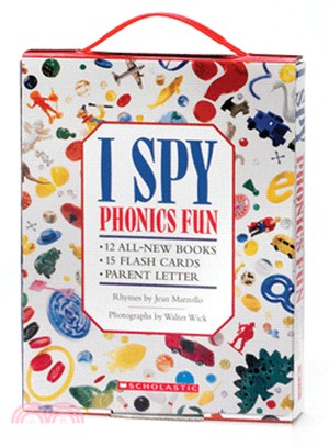 I Spy Phonics Fun Boxed Set (12 books+1CD+16 flashcards)