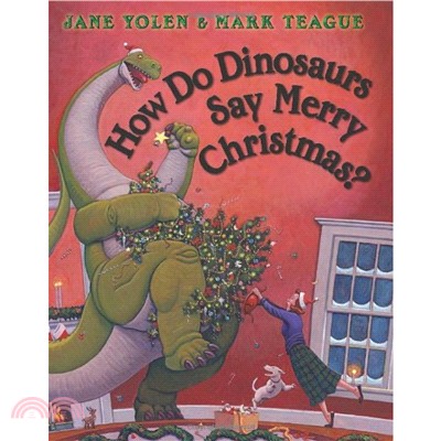How do dinosaurs say Merry Christmas?
