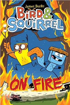 Bird & Squirrel on fire /