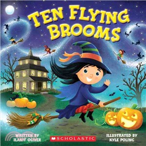 Ten flying brooms