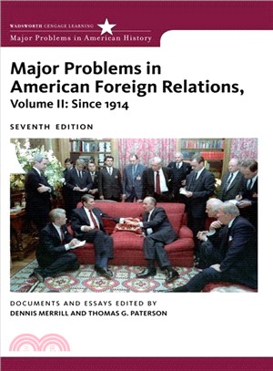 Major Problems in American Foreign Relations