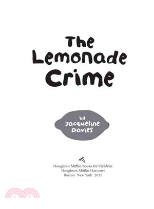 The lemonade crime /