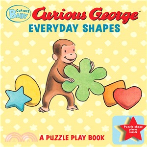 Curious George Everyday Shapes Puzzle Play Book