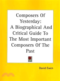 Composers of Yesterday