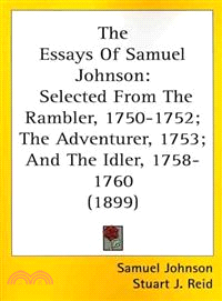 The Essays Of Samuel Johnson