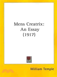 Mens Creatrix―An Essay
