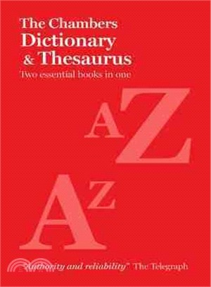 Chambers Paperback Dictionary and Thesaurus